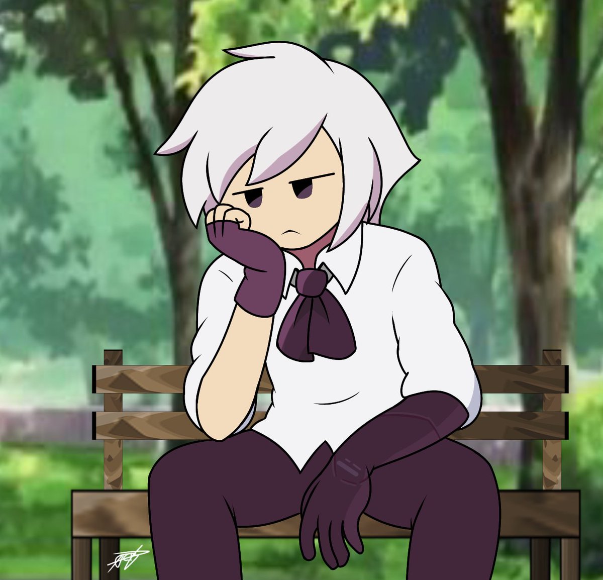 Un dia aburrido / A boring day

El personaje de Geo le pertenece a <a href="/Geo_Exe/">GeoExe</a> 🐢✨