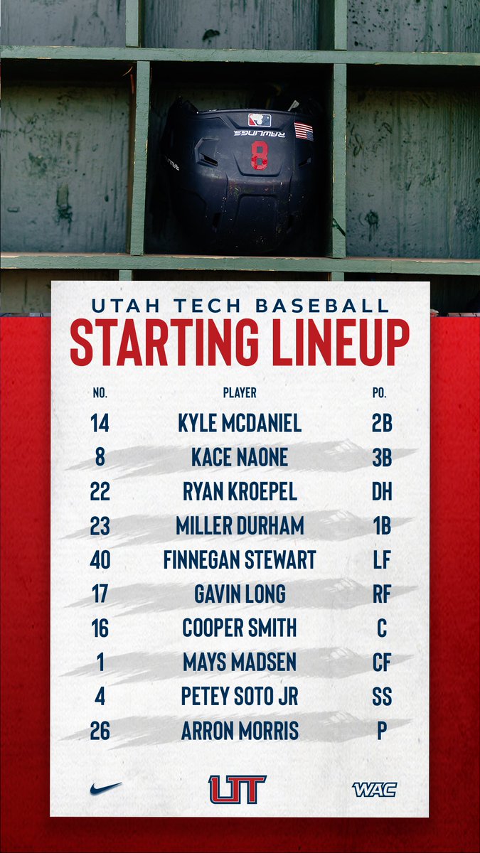 Utah Tech Baseball tweet media