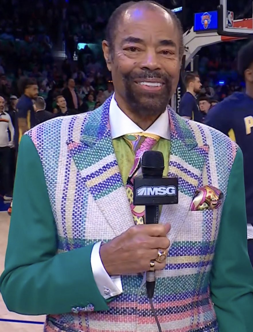 ClydeSoFly10's tweet photo. Knicks vs. Pacers - 3/17/26 - Grade: A+ 🍀 https://t.co/jQSabW2Zum