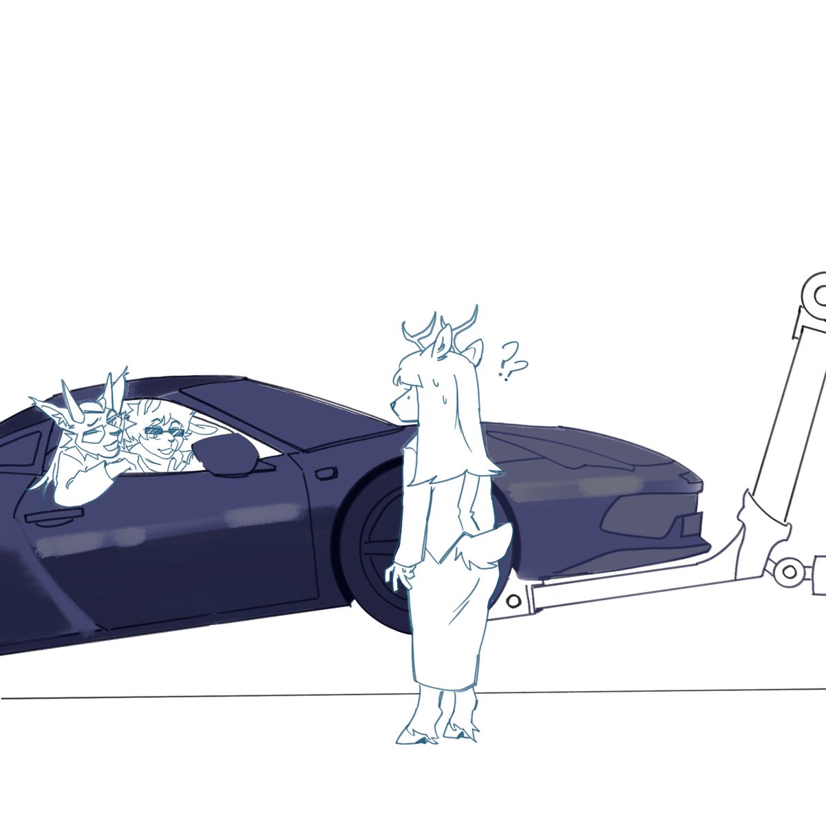 Collabbb! 

Zoi la más fan de hacer colaboraciones 😳
Denle mucho amorrrr a <a href="/darky/">Rainer L. (Shay88)</a>.ktty que se dio el tiempo de colaborar conmigo 🫶

#artcollab 
#furry 
#furrycharracter 
#digitalart