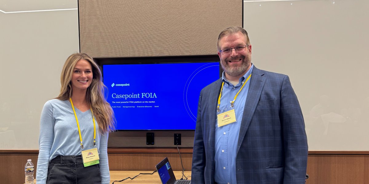 Casepoint tweet media