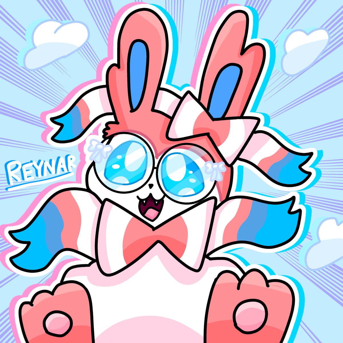 Pokémon Sylveon 🩷🩵 
#Pokemon #Sylveon #Eeveevolutions
#PokemonFanart
