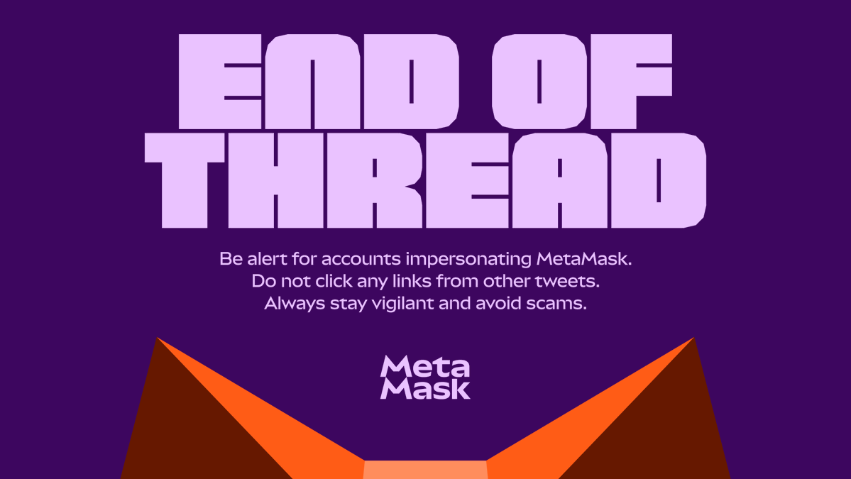 MetaMask 🦊 tweet media