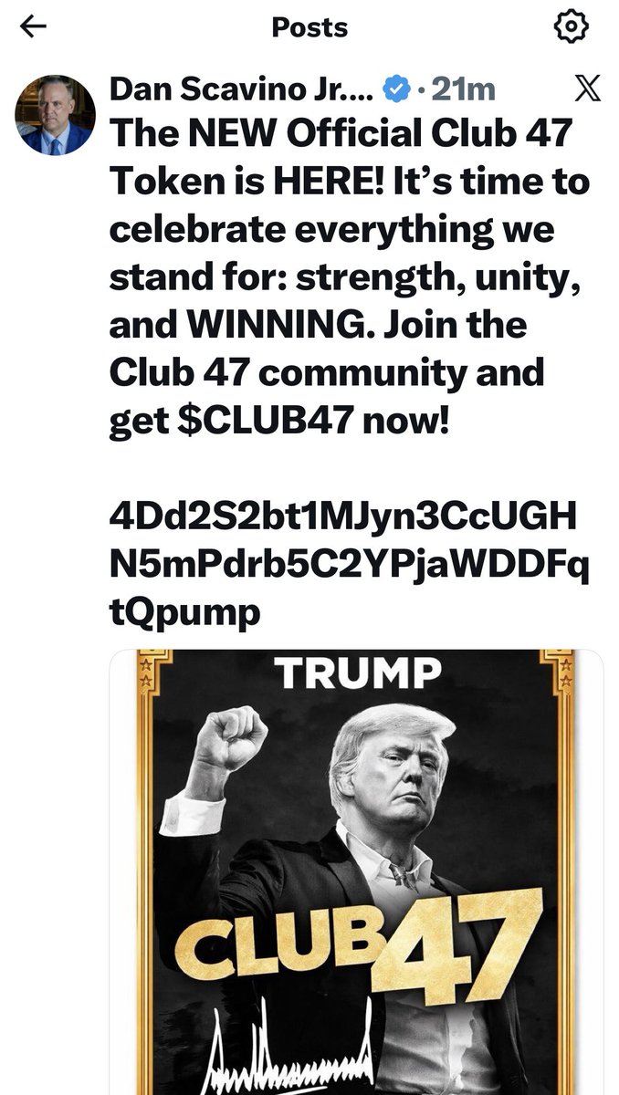 13R0SC0's tweet photo. @EleanorTerrett Scavino just rug pulled the all meme believers… post now deleted. https://t.co/UkbaQD9otz