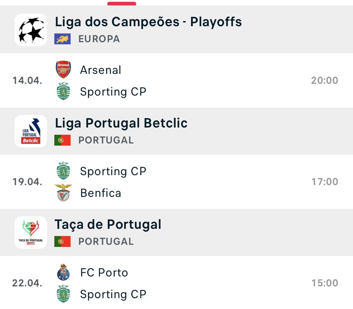 Champions. 2do lugar. Taça.

Tudo arderá em uma semana.

Aproveitem. 🤭