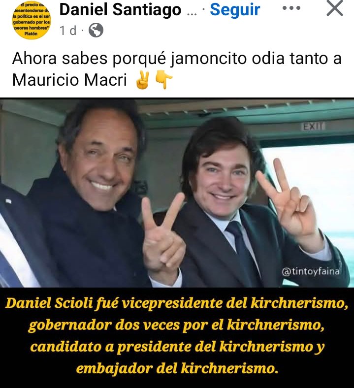 sefago00's tweet photo. @JonatanViale veo q por fin empiezan a hablar de LIBRA y no se olviden de hablar de ANDIS.., y de paso ver cuándo vas a mencionar el beneficio q recibió Lázaro Baez gracias a la ley de Inocencia Fiscal, q promovió Milei (con pasado K) quizá para abrir una puerta a los corruptos K https://t.co/XJFXj4res1