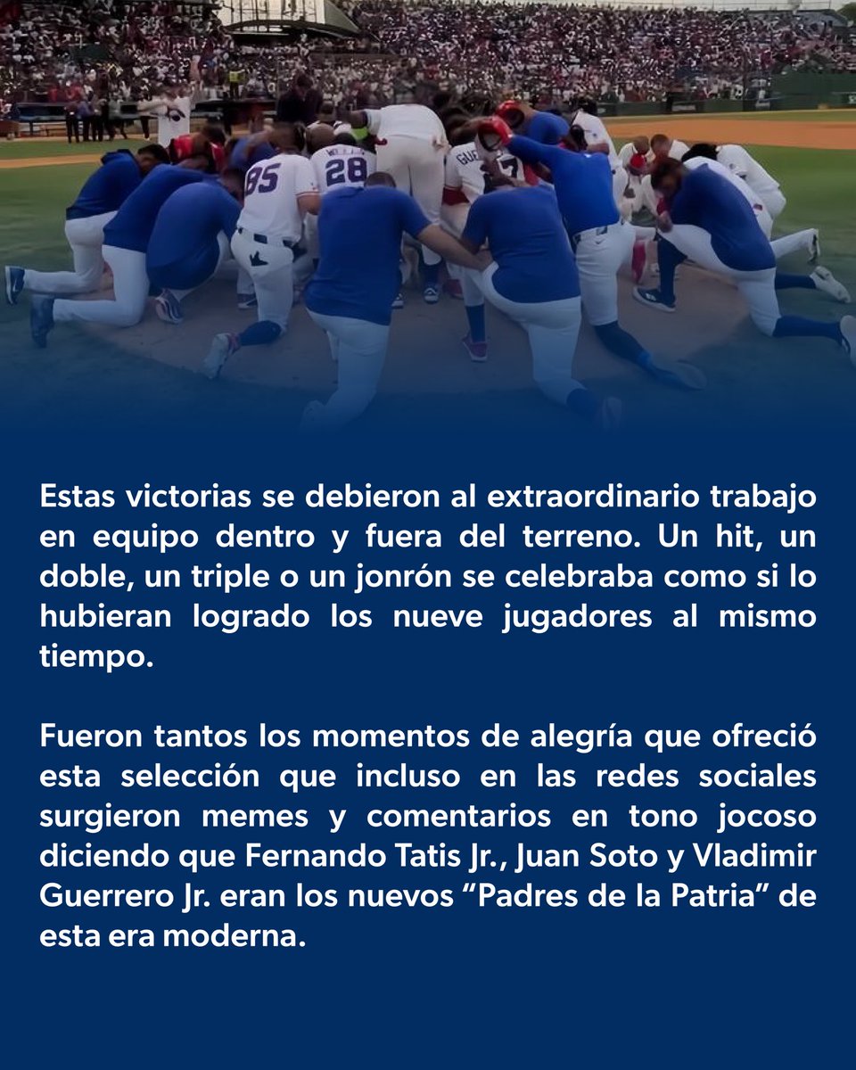 paulmaldonado28's tweet photo. Como amante del béisbol y orgulloso seguidor de nuestra selección dominicana, no podía dejar pasar la oportunidad de expresar mi más sincero agradecimiento a cada uno de estos peloteros a través de mi más reciente artículo de opinión. 🇩🇴💪🏻

🔗 https://t.co/ehBacQZamx https://t.co/6CxcAnvwBm