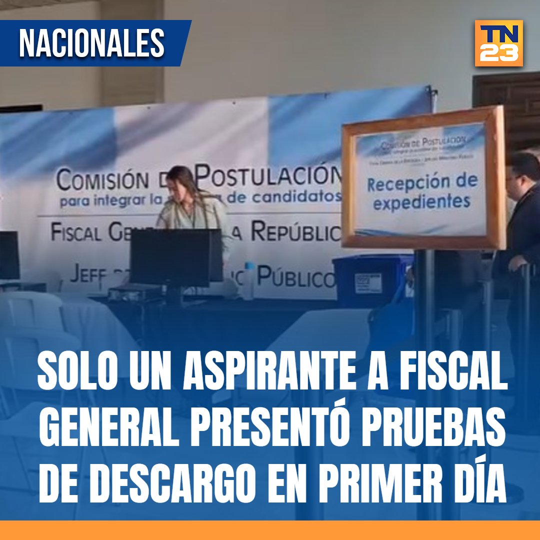 TN23NOTICIAS's tweet image. 🚨 Solo un #aspirante a #FiscalGeneral del #MP #presentó #pruebas de #descargo en primer día ➡️ bit.ly/4sV7p4E