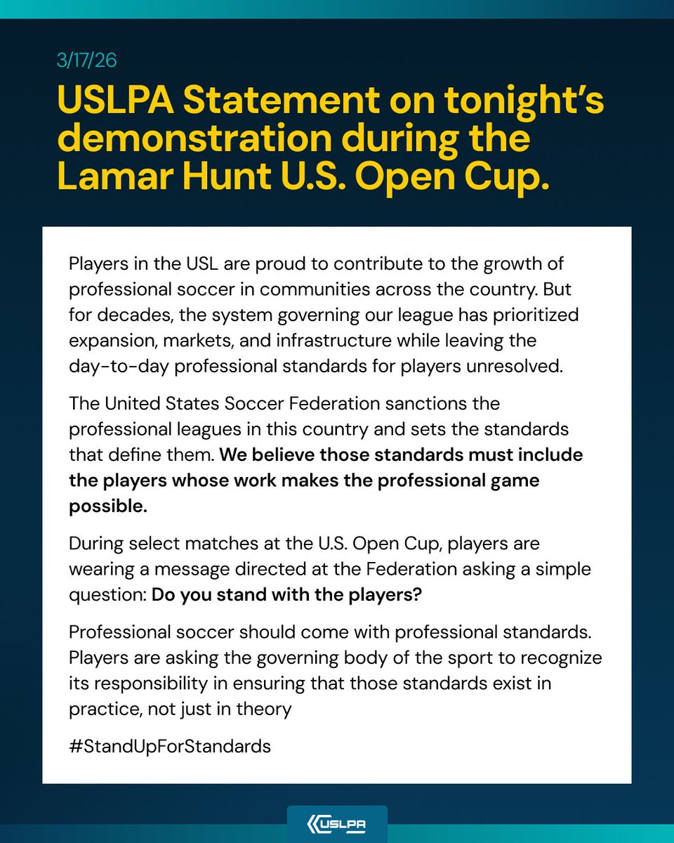 USLPA tweet media