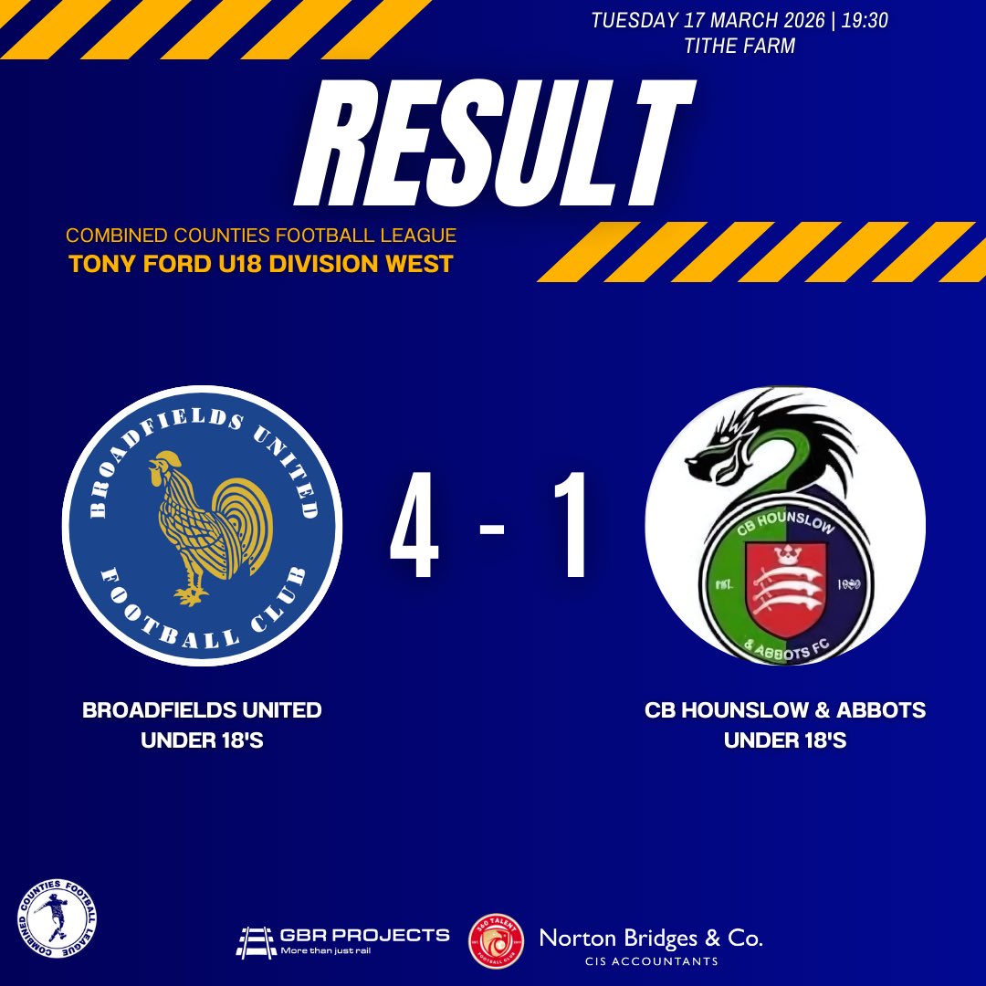 Broadfields United tweet media