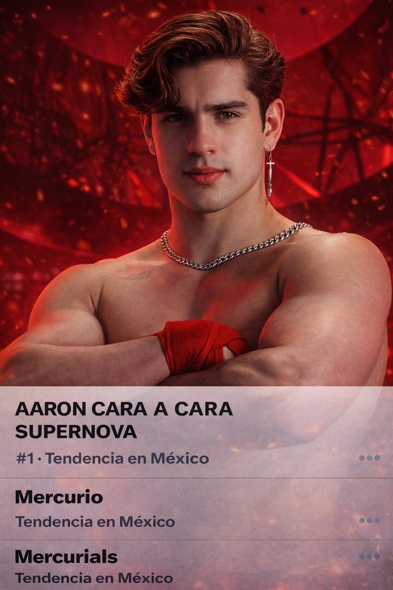 KarlaM56221933's tweet photo. Amo que mi algoritmo tenga tan claro lo que es importante en este perfil 🫶🏼

AARON CARA A CARA SUPERNOVA https://t.co/4PvqcYS196