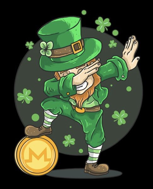 Happy St Patrick’s Day #Monero Fam ☘️