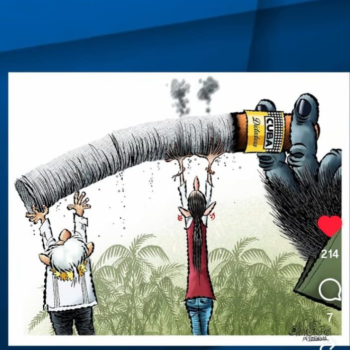 Un excelente  cartón.. 
#MorenaEsElCáncerDeMéxico