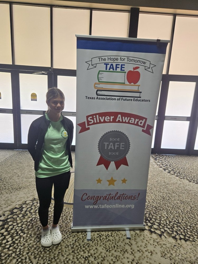 MM_BucNation's tweet photo. Congratulations to our Bucs who competed in the TAFE State - Teach Tomorrow Summit held in Dallas!
Anika Brashars competed in Children's Literature K-3 , Earning a Silver Award
Brayden Flores competed in Exploring Non-Core Subject Teaching Careers , Earning a Silver Award! 🏆 https://t.co/7CZXMKpvoN