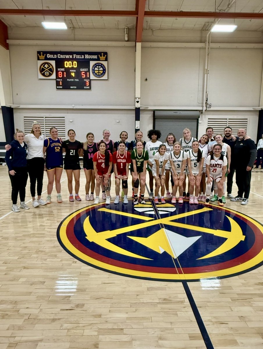 GoldCrownCO's tweet photo. The 2026 Jeffco High School Senior Game is in the Books!👑 🏀 

Congratulations to the seniors who were nominated to play and we look forward to seeing what your future holds, on and off the court!💫 

#GoldCrownBasketball #COpreps @JeffcoAthletics @efirstbank https://t.co/zMROAGMq2s