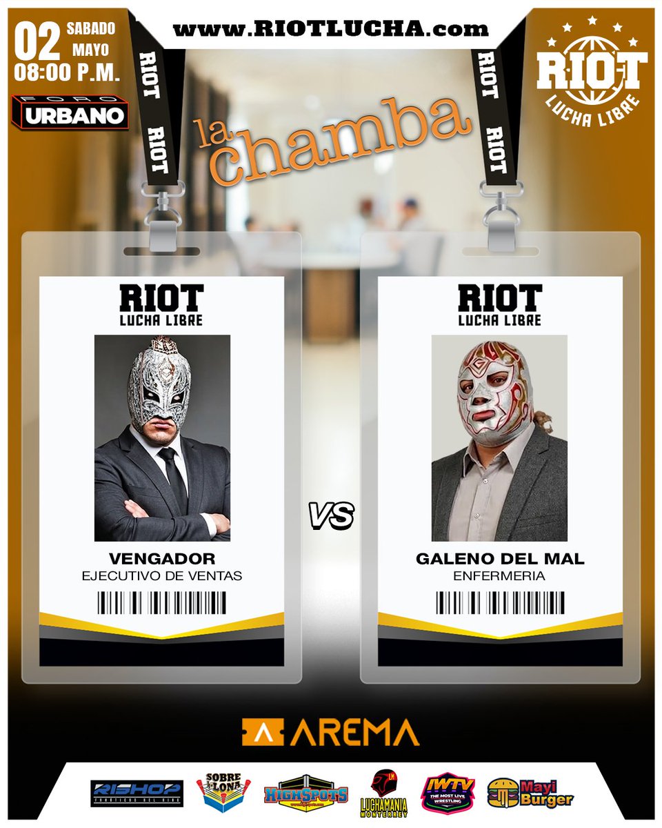 Riot Lucha Libre tweet media