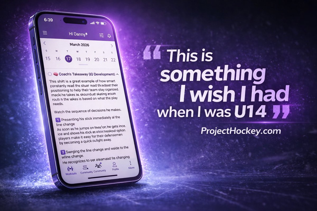 project_hockey's tweet image. Most players train skills.
Very few learn how to read the game.

That’s the difference.

ProjectHockey.com

#HockeyIQ #TrainSmart #HockeyDevelopment