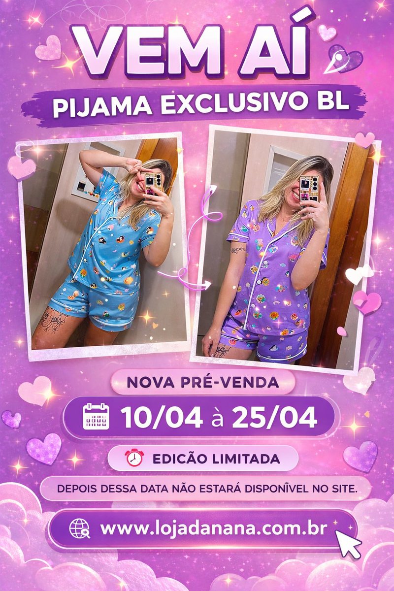 #bl #gmmtv #pijama #prevenda #nanapersonalizados