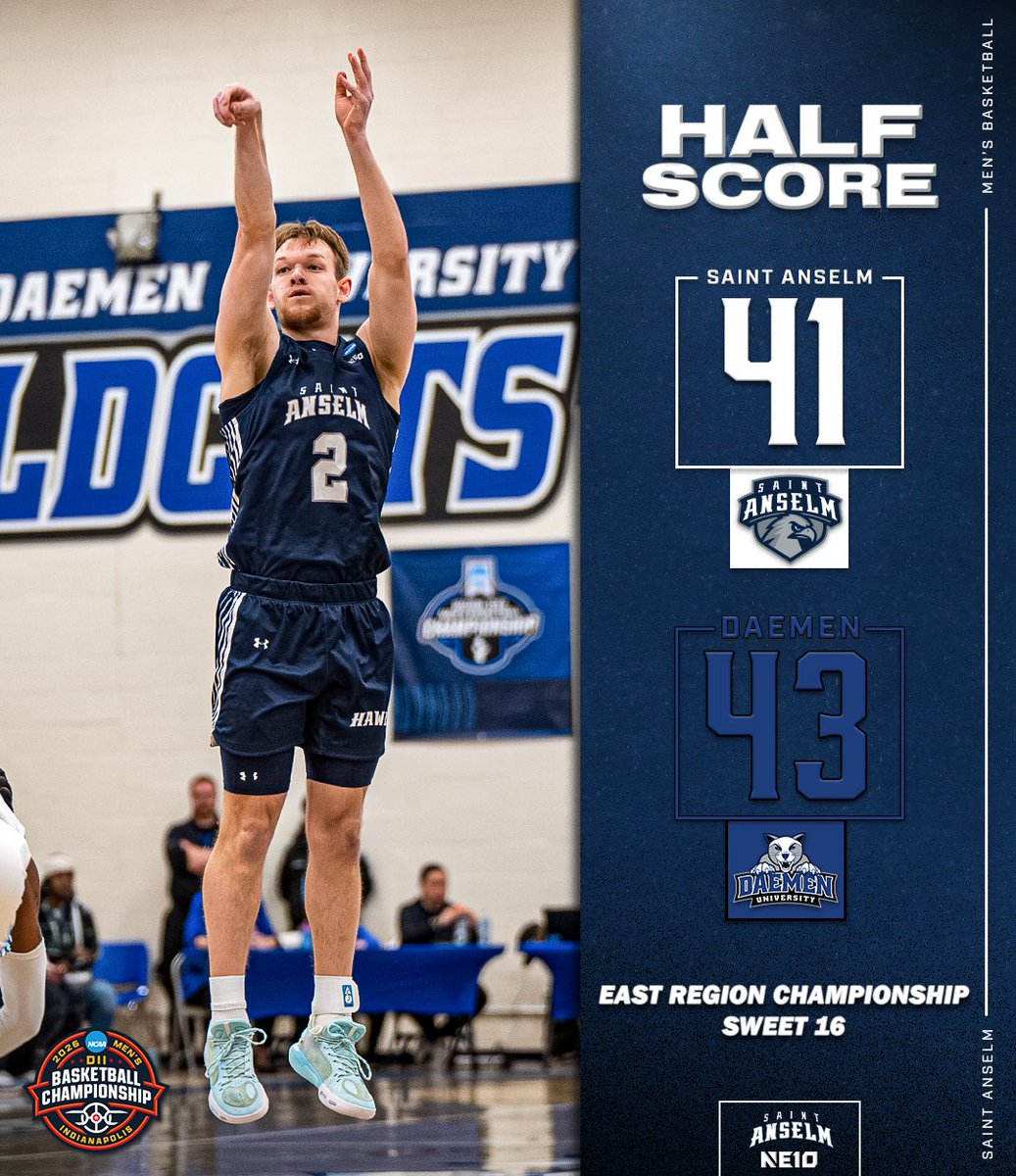 Saint Anselm Hoops tweet media