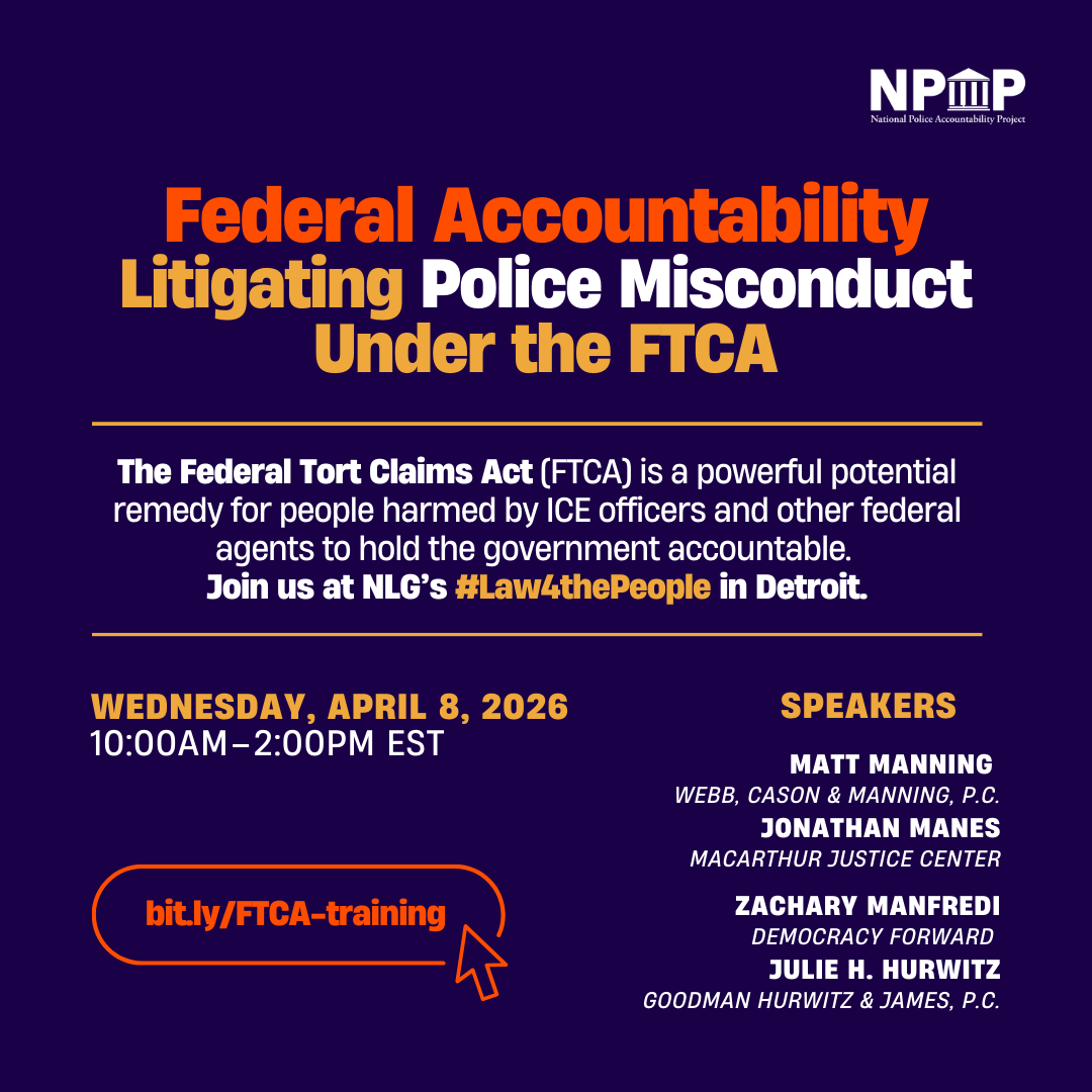 National Police Accountability Project tweet media