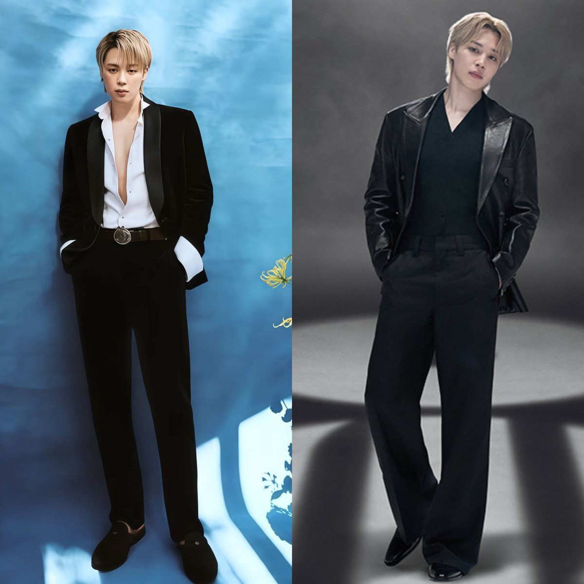 Is Jimin blonde? tweet media