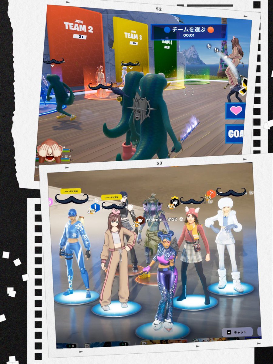 maimai8132's tweet image. 4種なんとか？てのを初めてやって
久々にがっつり建築した🙂‍↕️

指も動かんし
敵の位置もわからんレベルやけど
楽しかった🥰

敵おる！って分かってんのに
撃てないあたしの反射神経のにぶさ🫠
なんとかならんかね🫠

来週も楽しみ(*ˊ꒳ˋ*)♬

#フォートナイト
#Relief
#チーム🦎