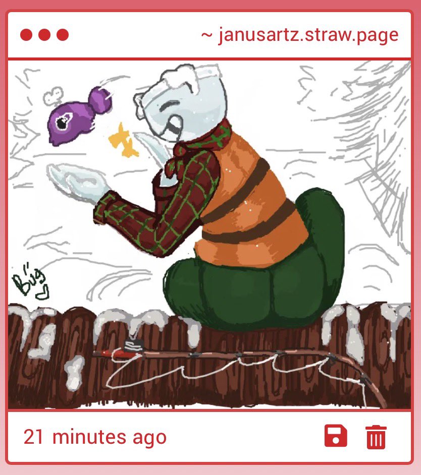 ☃️ Janus the Snowball ⛄️(COMMS OPEN) tweet media