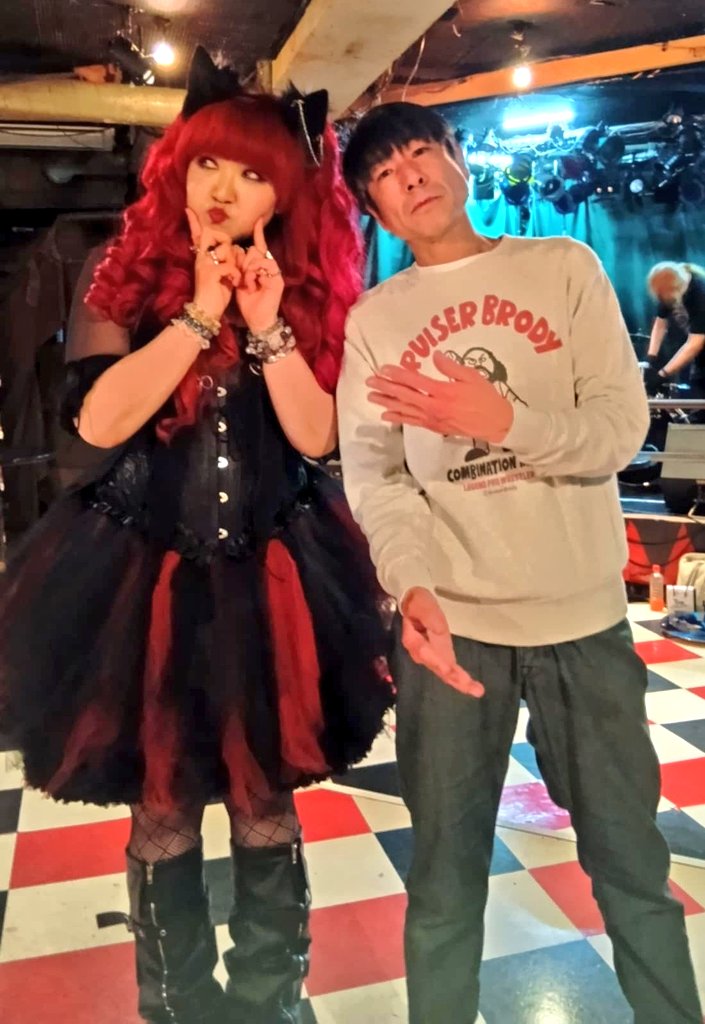 おはようございます！
私ったらね💦
2/15の生誕祭にご出演頂いた、スネメガマフィーの櫻庭さんから頂いた、素敵なツーショット📸をアップした気で居たけど、してなかった😱💦
今気が付くとかバカバカ💦
いかんな💦しっかりせねば😭💦
本当にパワフルで胸に刺さるステージをありがとうございました！✨