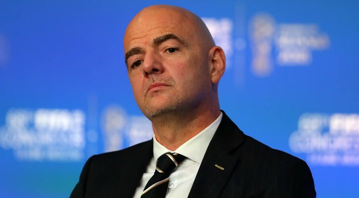 mo_the_bull's tweet photo. @TrollFootball In his tenure, a first ever FIFA peace prize was awarded (to a warlord) 
A highly anticipated Finalissima was canceled
Iran is reportedly pulling out of a WC.
Morocco was awarded a trophy in a courtroom
Ladies &amp; gentlemen, I present u worst FIFA president ever: Gianni  Infantino. https://t.co/t3F6MOWy54