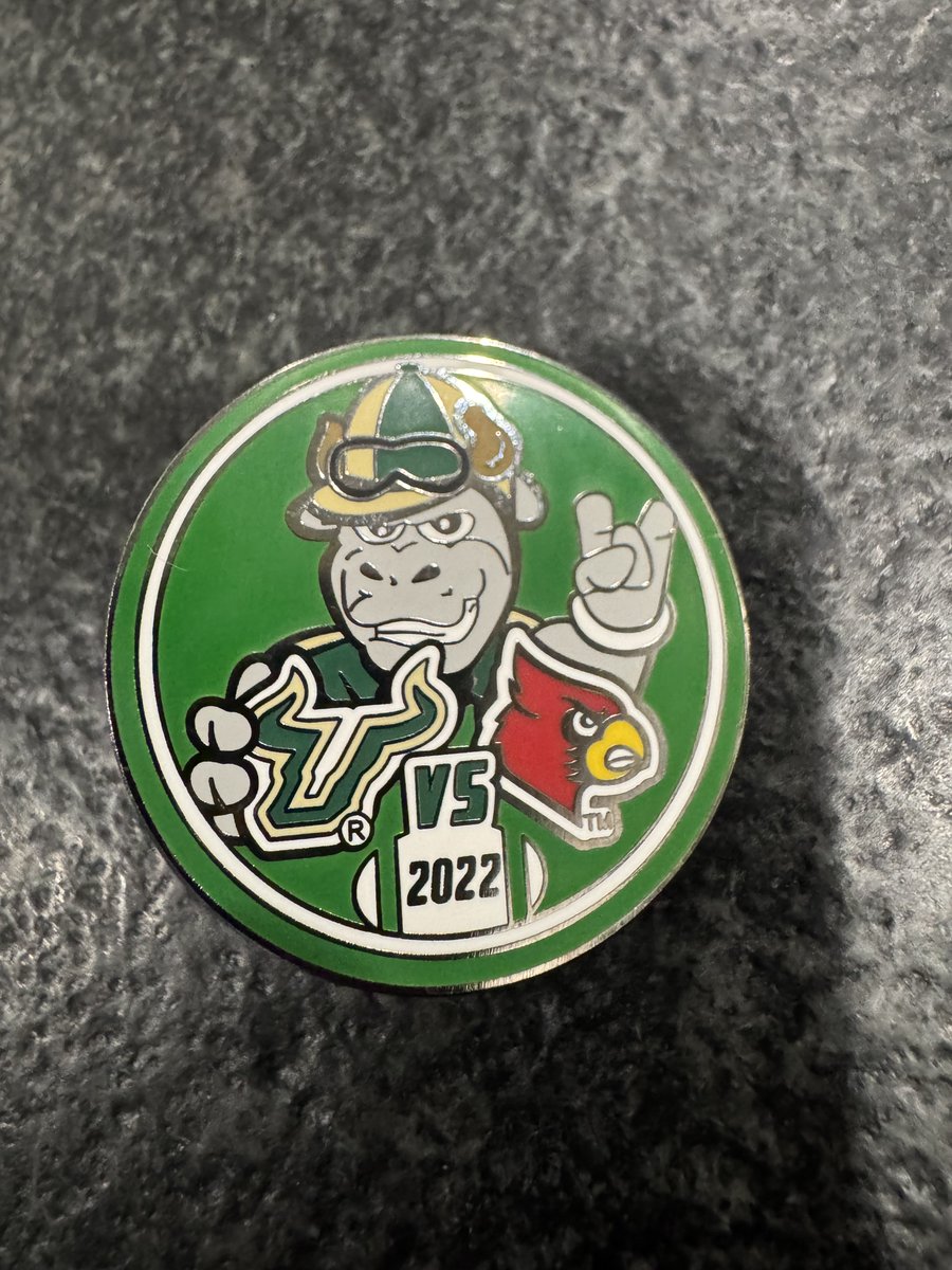 Found this in a drawer. Hope it brings good luck #lfg ⁦<a href="/RHiggins_USF/">Rob Higgins</a>⁩