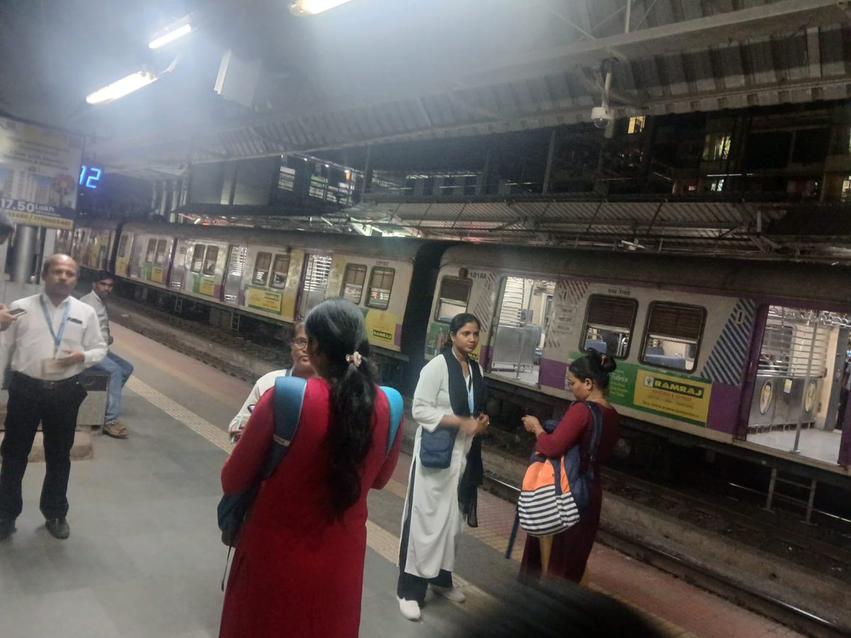 Sr DCM, Mumbai, CR tweet media