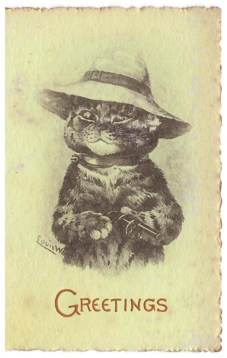 Louis Wain Bot tweet media