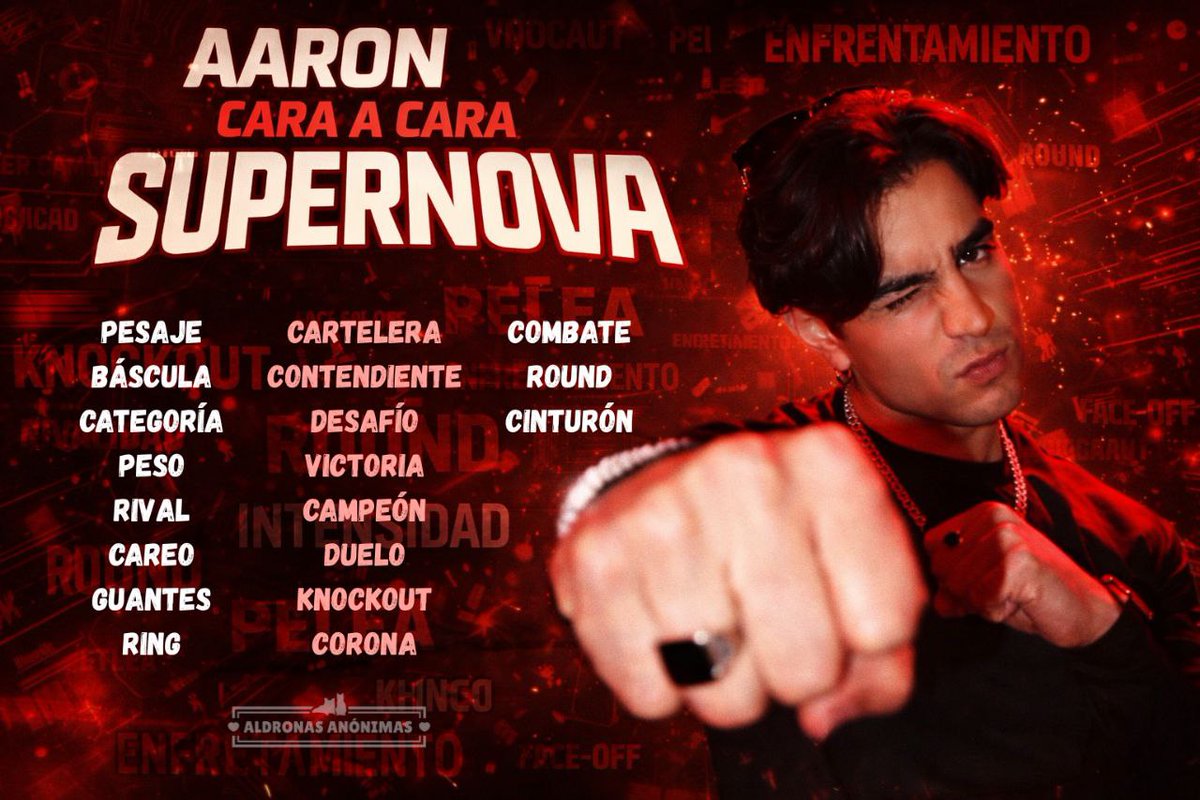 QUINTA TABLA 🗣️ 

seguimos con nuestra chamba y queremos que se siga manteniendo la tendencia 💕

By <a href="/CeliBust_/">Celi Bustᴬᴬ 🩵🤎</a> 

AARON CARA A CARA SUPERNOVA