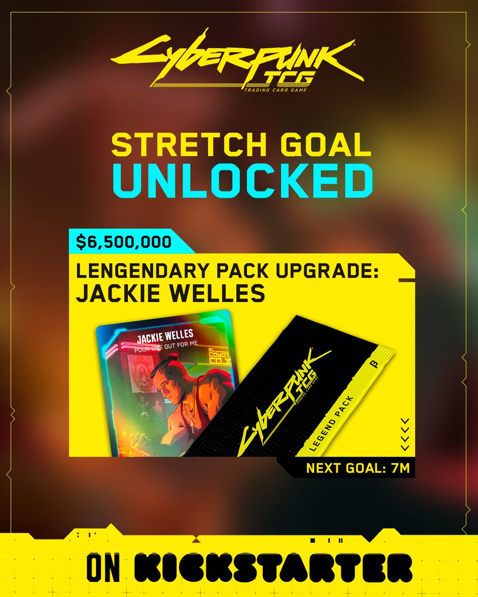 Cyberpunk Trading Card Game tweet media