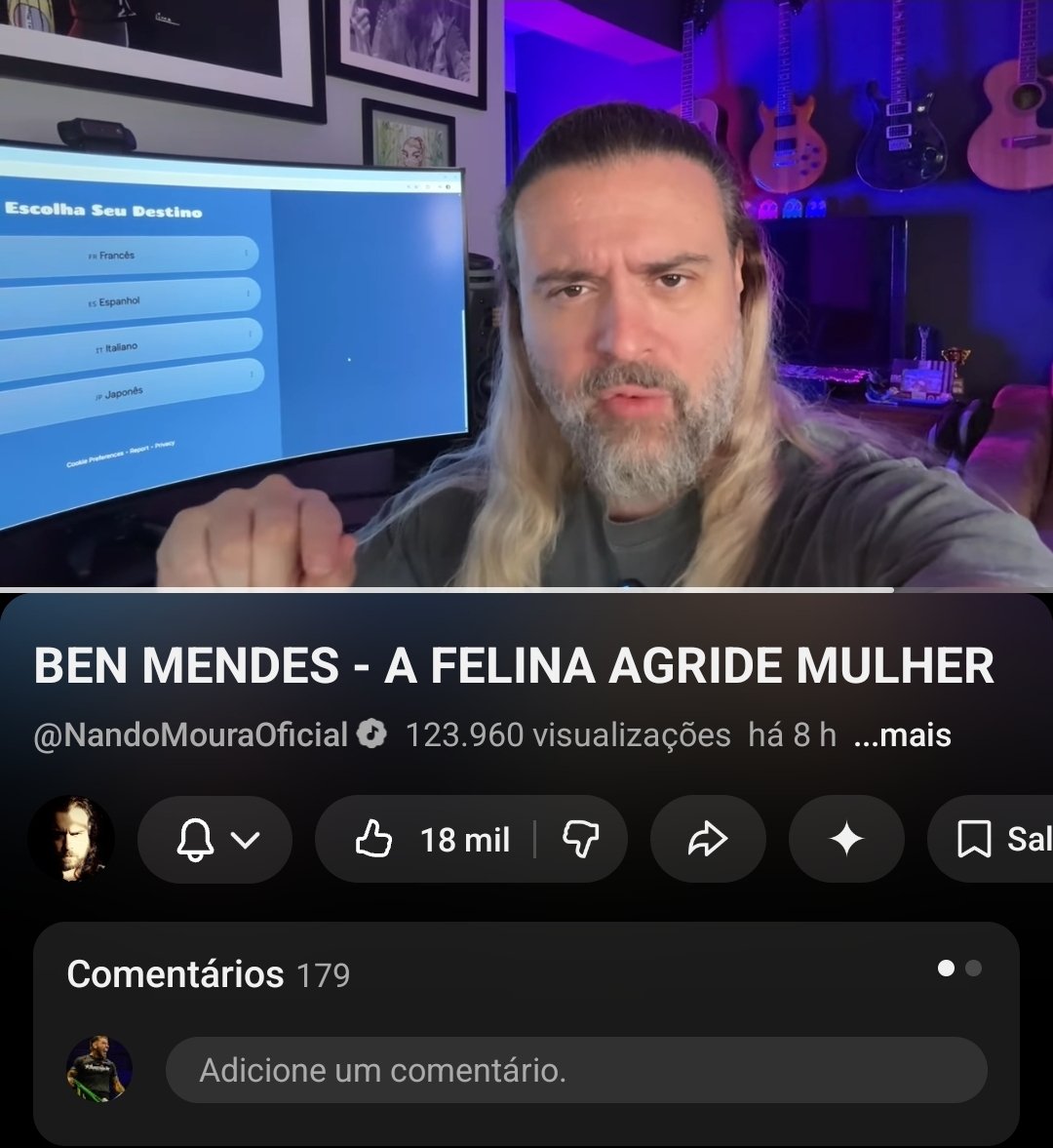 Marcelo Brigadeiro - o terror do Nando Moura tweet media