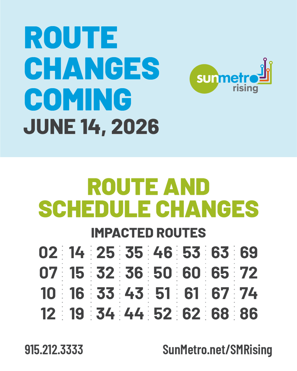 El Paso Sun Metro tweet media