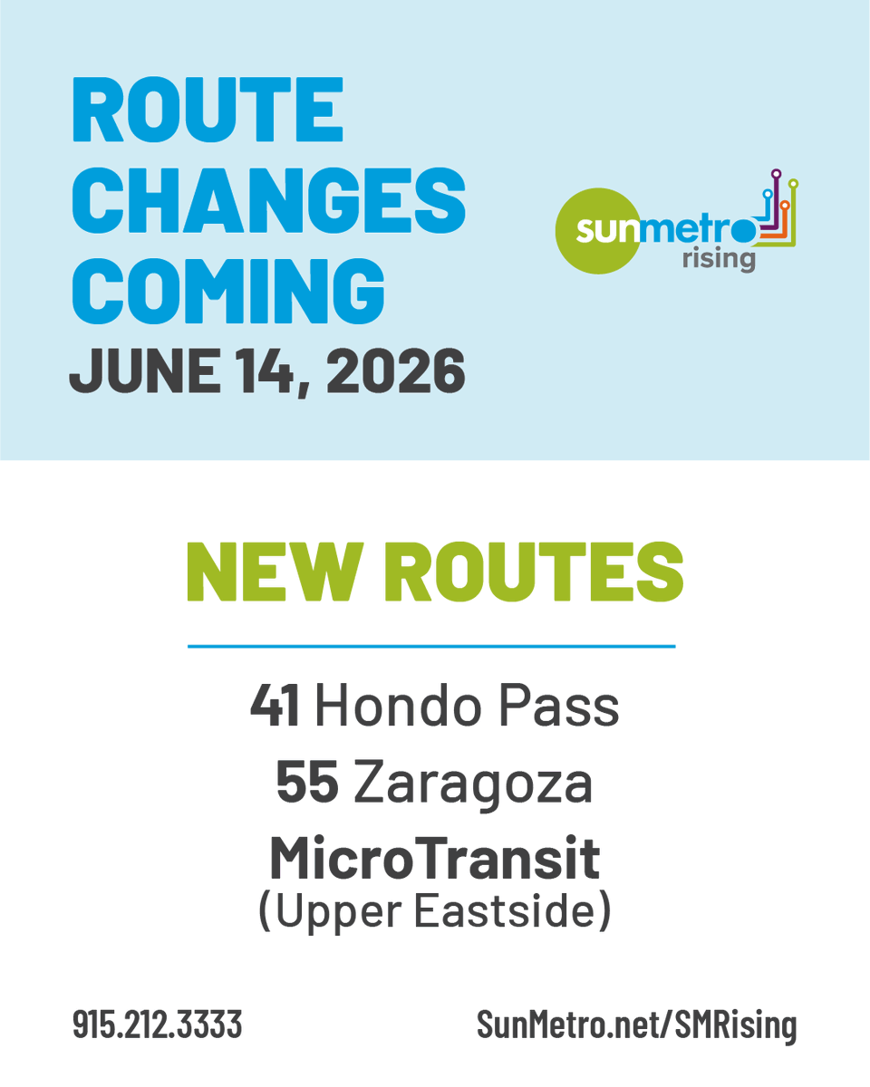 El Paso Sun Metro tweet media