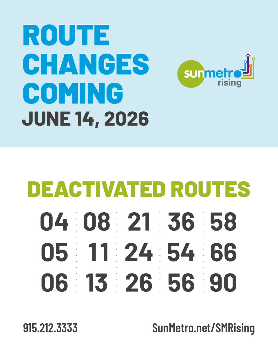 El Paso Sun Metro tweet media