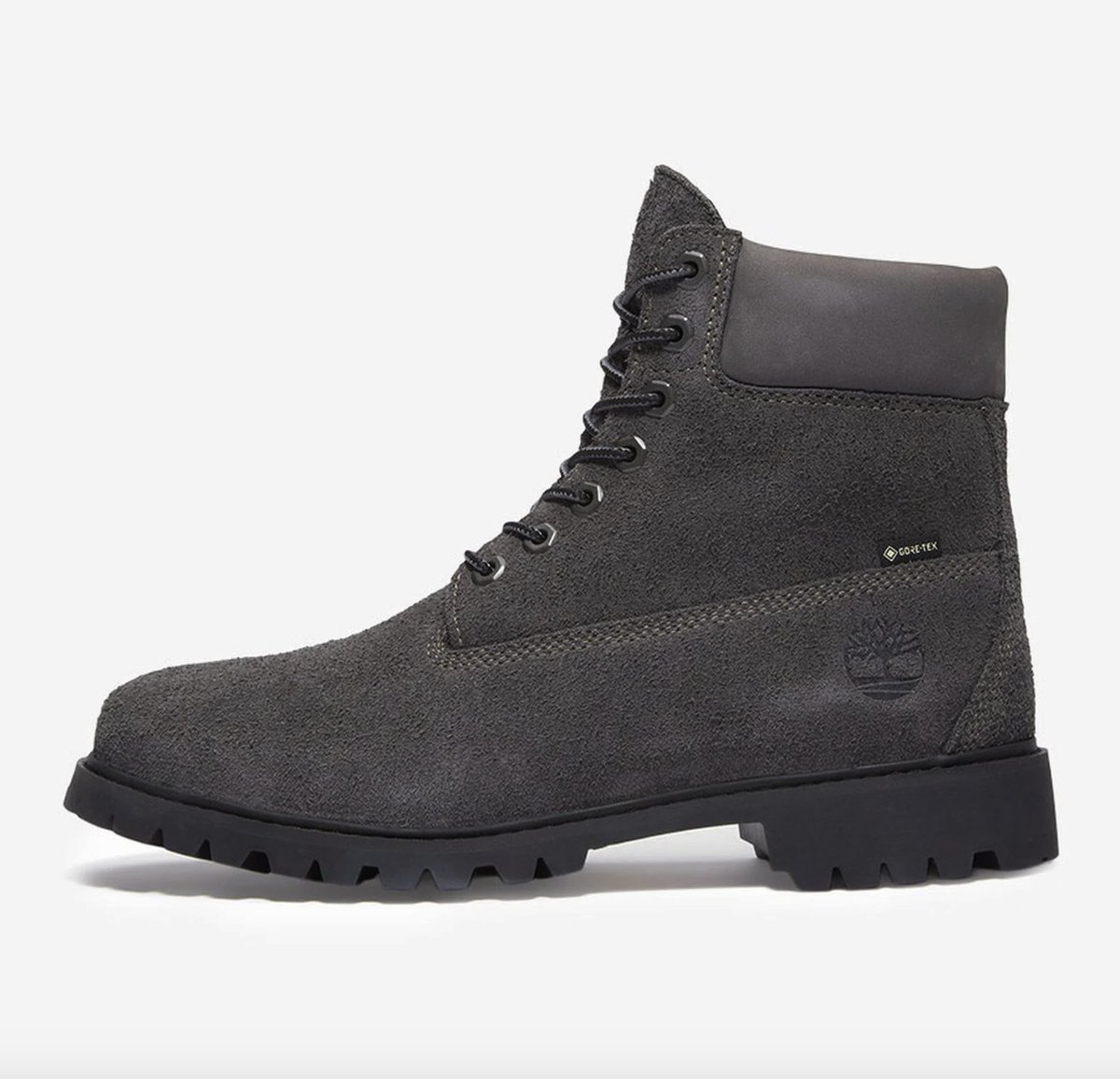 SOLELINKS's tweet photo. Ad: Timberland 6-Inch Hairy Suede Premium Boot ‘Dark Grey’ on sale for $119.99 + FREE shipping => https://t.co/GensGQF7gz https://t.co/ZXUe4urF3g