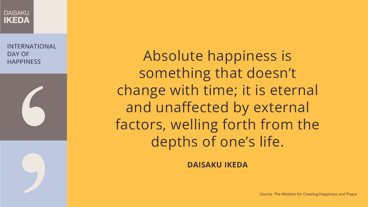 Daisaku Ikeda (Official) tweet media