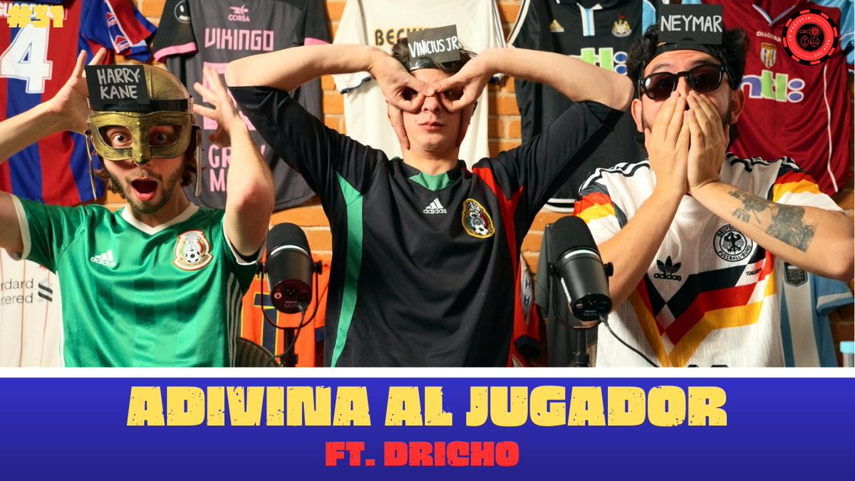 ProfeciadelPick's tweet photo. EPISODIO #31 DE LA PROFECÍA DEL PICK YA DISPONIBLE✅✅

ADIVINA AL JUGADOR FT. DRICHO👀🔥

Y COMO SIEMPRE… MERMELADITA AL FINAL❤️‍🔥🍯

Link: https://t.co/KcSMYTfGOH https://t.co/X9kceigOhP