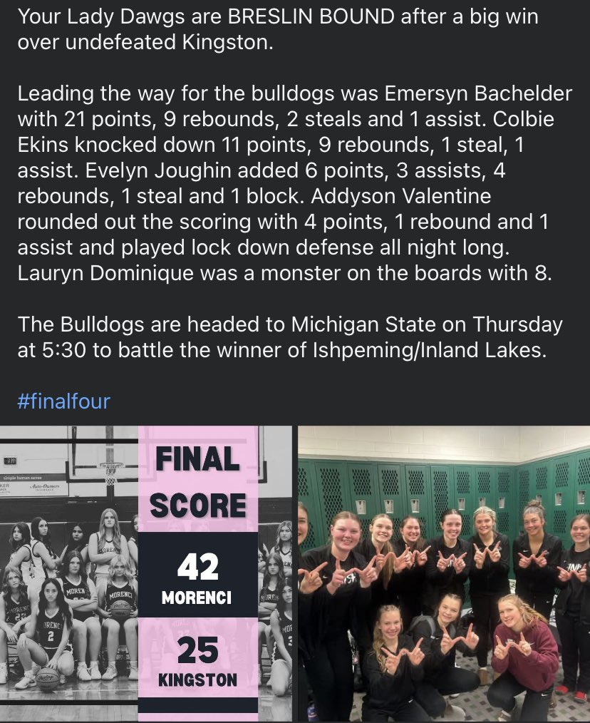 Morenci Bulldog Athletics tweet media