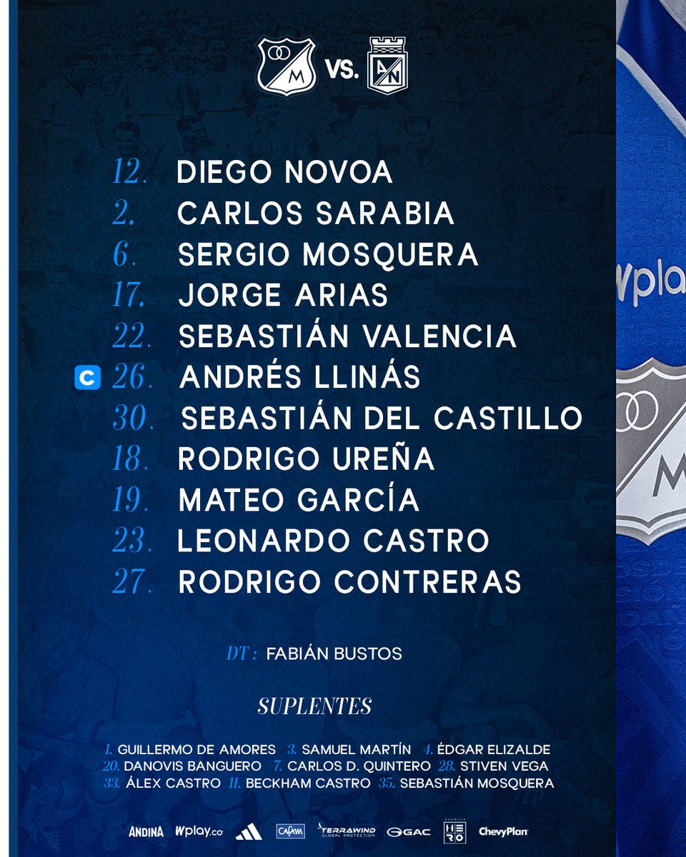 Millonarios FC tweet media