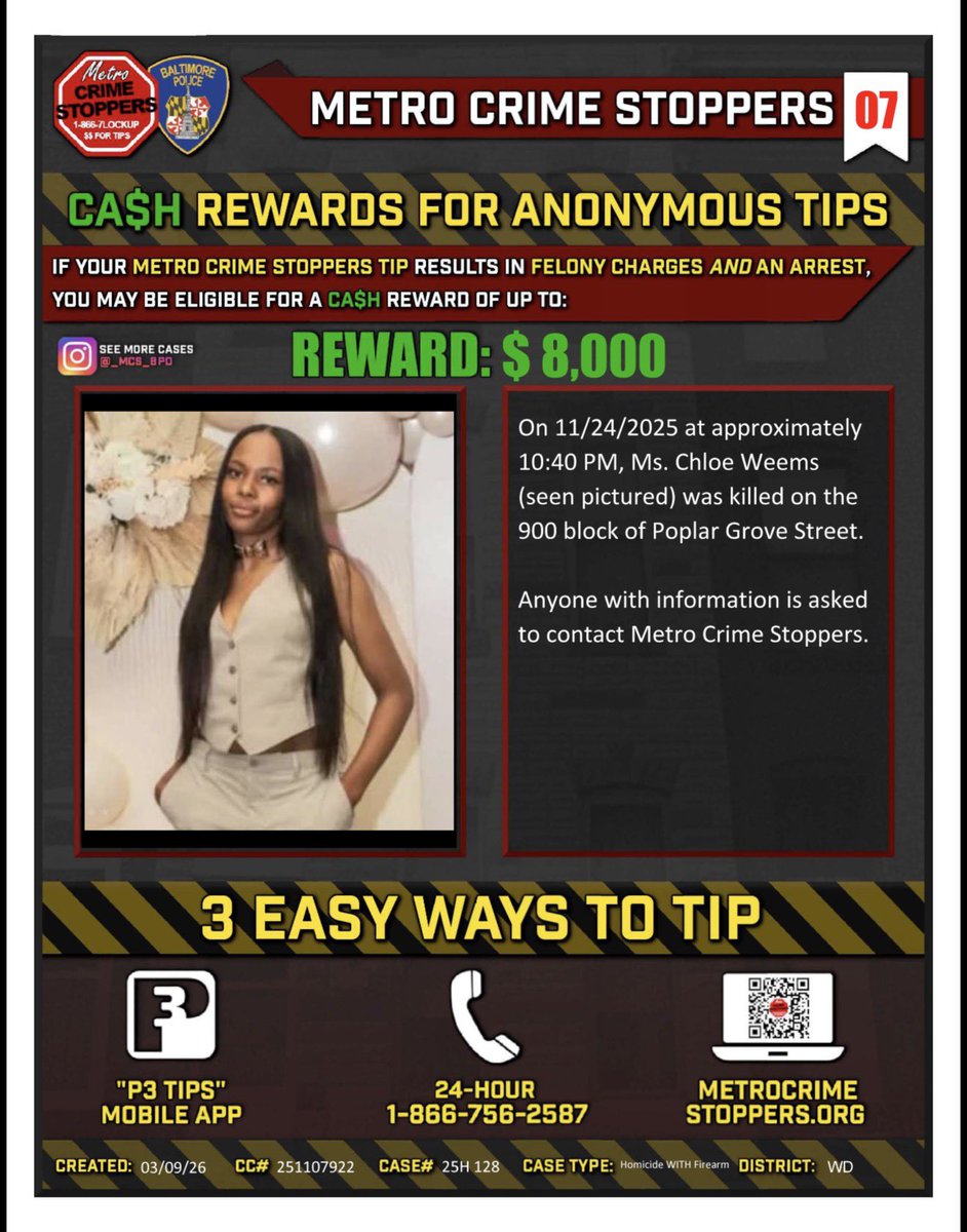 Baltimore Police tweet media