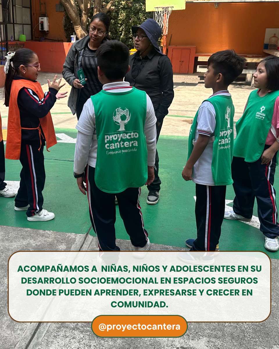 ProyectoCantera's tweet photo. 🚨Pre-registro a la convocatoria de nuevos espacios 2026–2027. 🚨

En Cantera trabajamos con niñas, niños y adolescentes (NNA) a través del juego colaborativo para fortalecer habilidades socioemocionales.
Realiza tu pre-registro y sé parte de una red que transforma desde el juego https://t.co/3CzB4udHrm