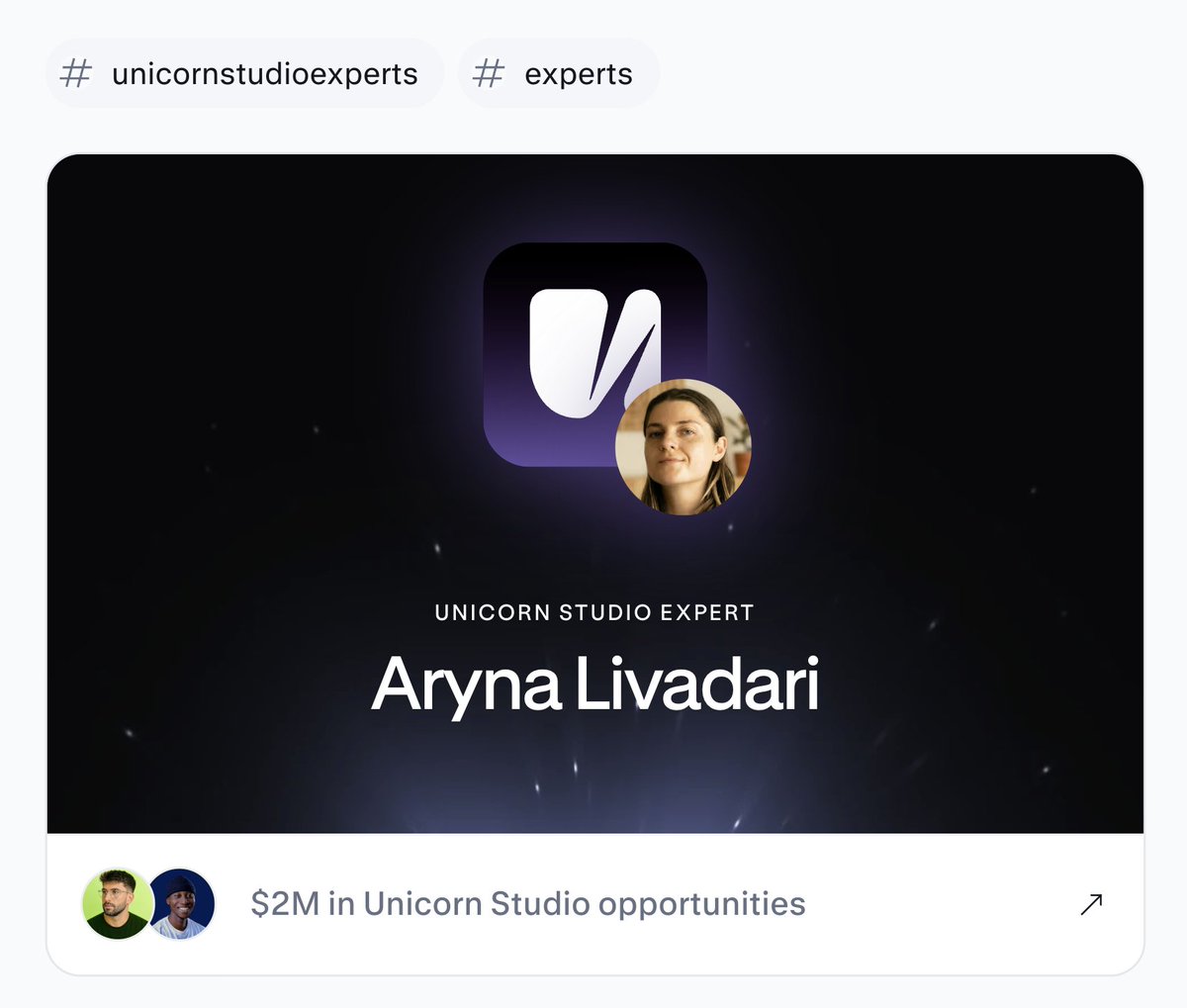 Aryna Livadari tweet media