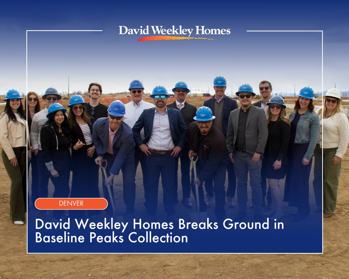 David Weekley Homes tweet media