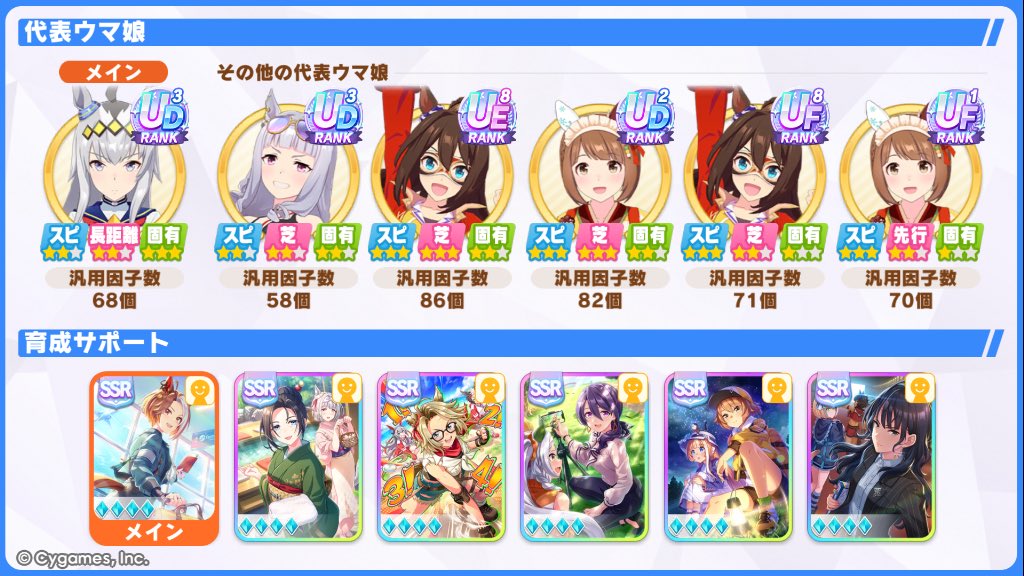 utatu66377's tweet photo. お出かけしてますか❓
それってお出かけでよくないですか❓
そうだ‼️お出かけしよう‼️
お出かけが囁いてくる‼️
お出かけはジュニアで使い切れ‼️
ジュニア10月後半にお出かけないなった😭

あれ❓
最近の発言やばくね❓

#ウマ娘
#ウマ娘フレンド募集
#ウマ娘好きと繋がりた https://t.co/djnbYqwCkT