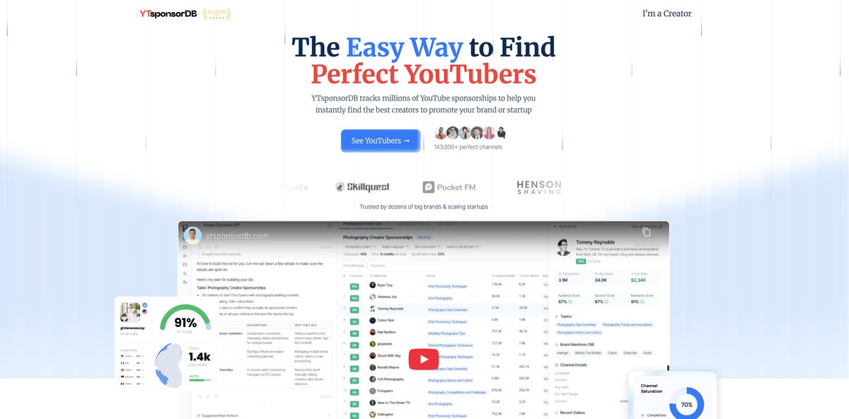 Ramsey Shaffer (ytsponsordb.com) tweet media