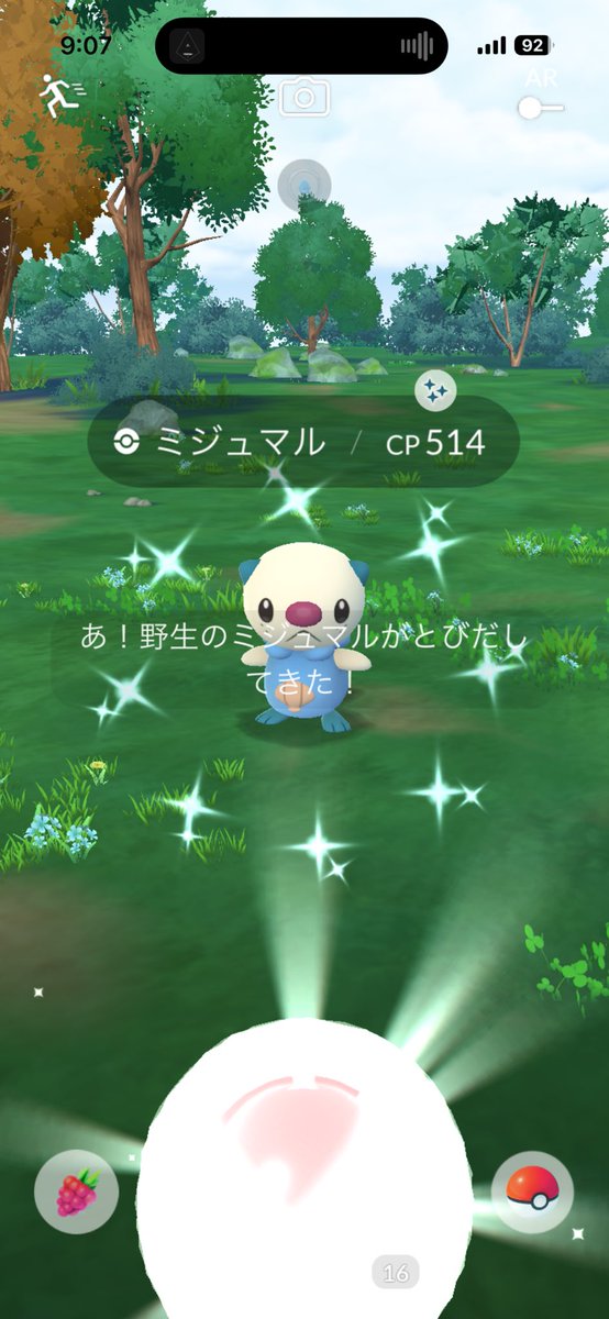 natsuBizarreSS's tweet photo. 色ちがいミジュマルかわいー！
#ポケモンGO
#今日の色違い https://t.co/tZ1A9jBdDG